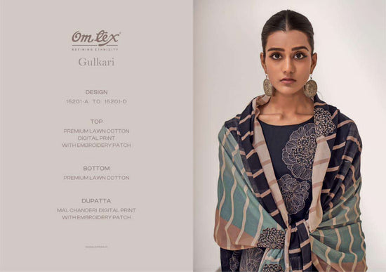 Omtex Gulkari Dress Material Wholesale Catalogue - Amrah Wholesale