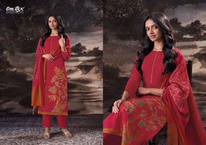 Omtex Laylani Muslin Silk Dress Material