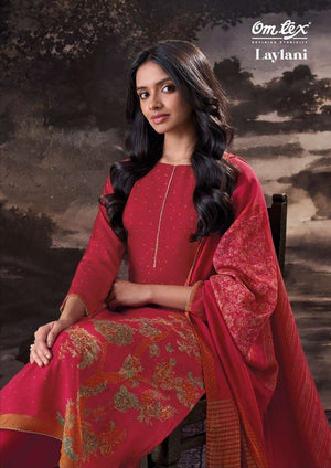 Omtex Laylani Muslin Silk Dress Material