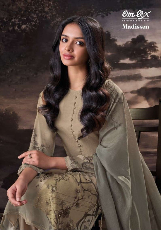 Omtex Madisson Premium Muslin Silk Dress Material