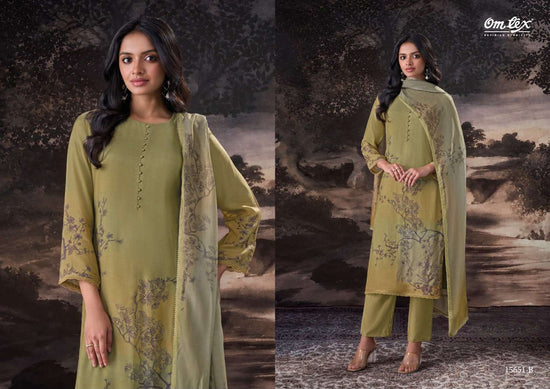 Omtex Madisson Premium Muslin Silk Dress Material
