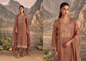 Omtex Margo Muslin Silk Dress Material - Amrah Wholesale