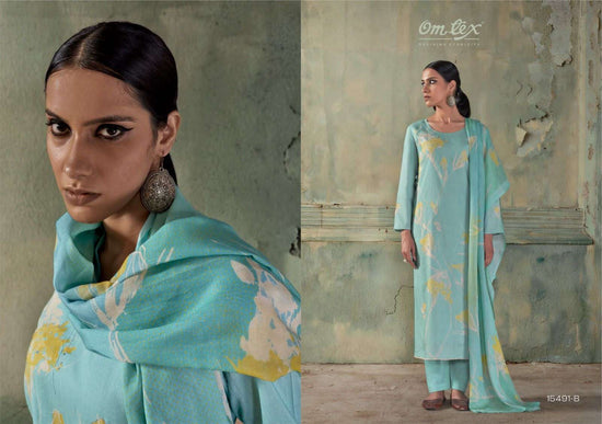 Omtex Mehar Lawn Cotton Digital Print Pakistani Suit - Amrah Wholesale
