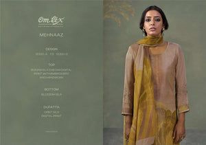 Omtex Mehnaaz Ruhani Silk Dress Material - Amrah Wholesale