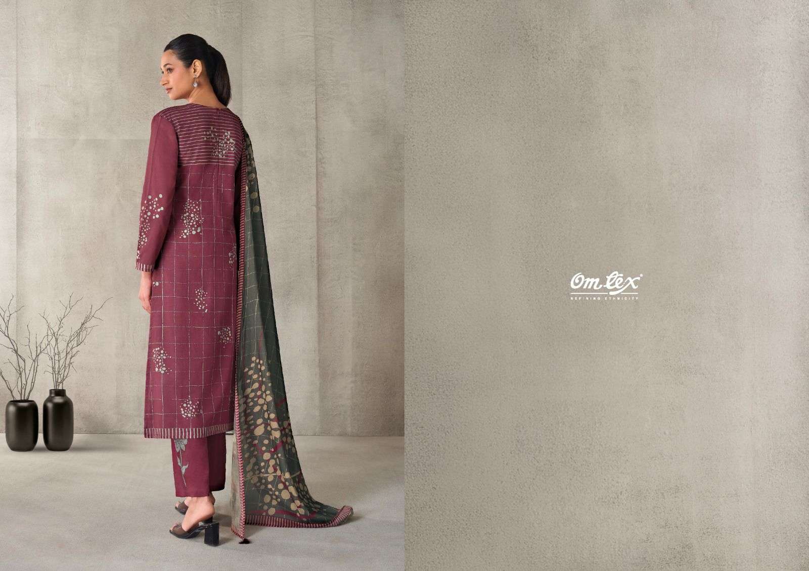 Omtex Myesha Cotton Dress Material Unstitched Salwar Suit - Amrah Wholesale
