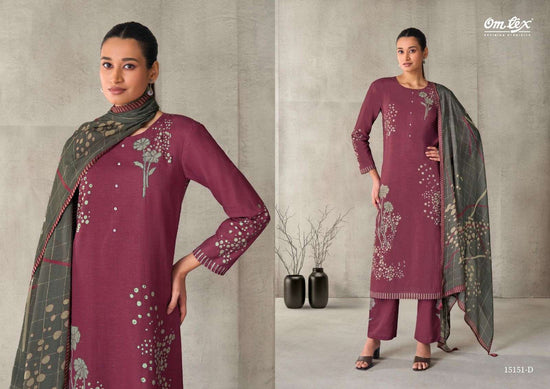 Omtex Myesha Cotton Dress Material Unstitched Salwar Suit - Amrah Wholesale