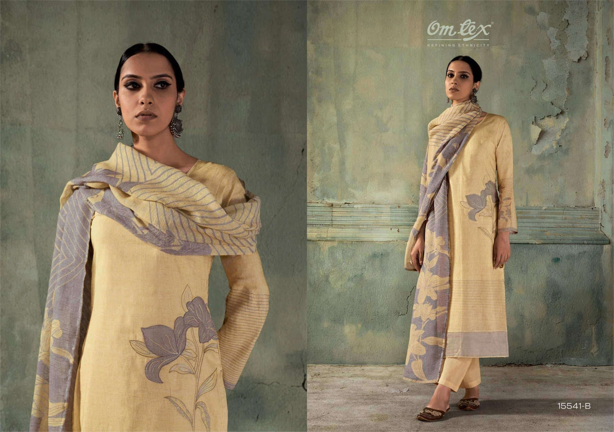 Omtex Nazrana Premium Lawn Cotton Pakistani Suit - Amrah Wholesale