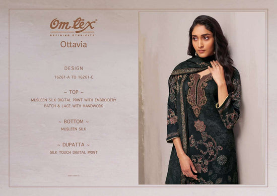 Omtex Ottavia Muslin Silk Dress Material