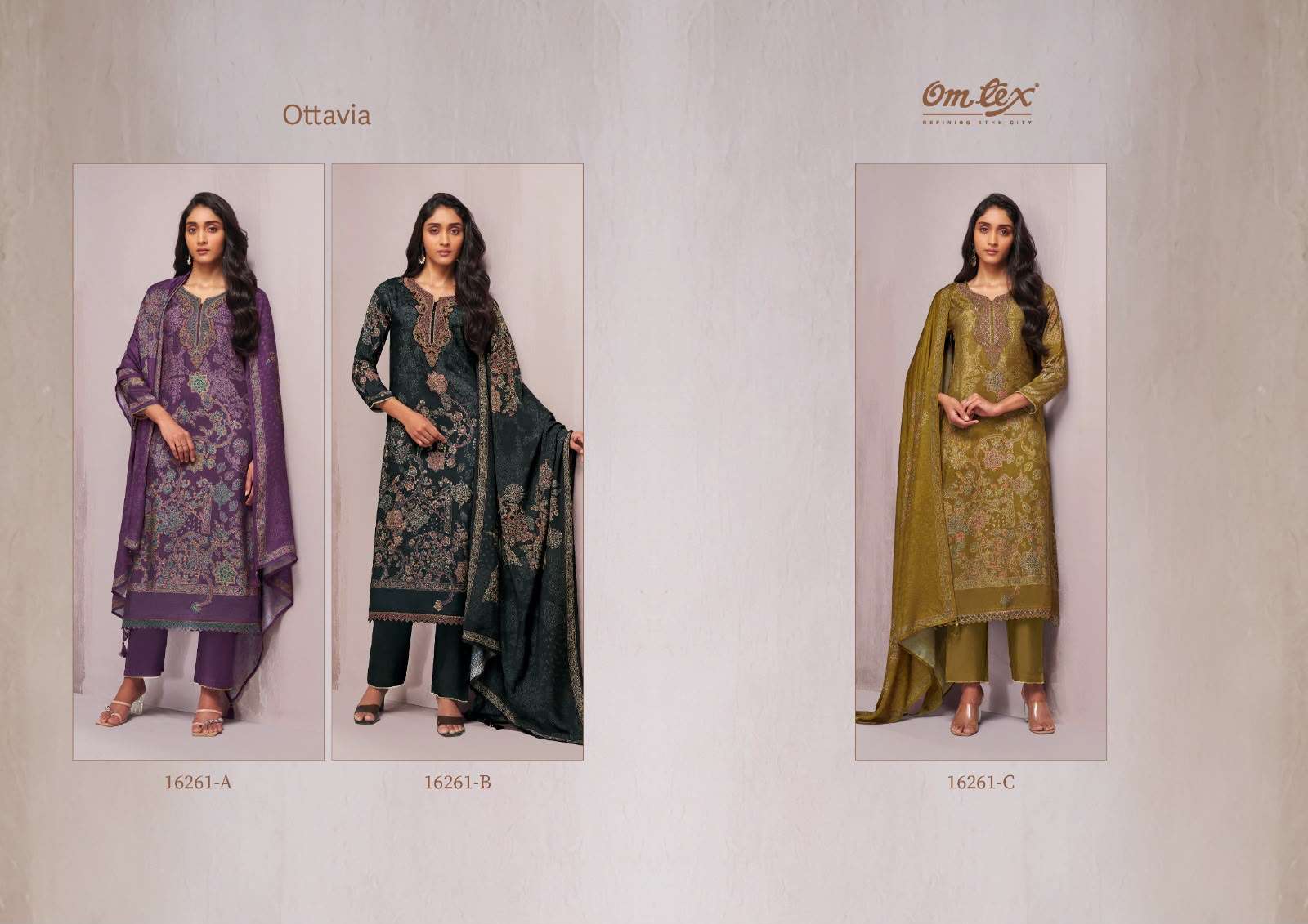 Omtex Ottavia Muslin Silk Dress Material