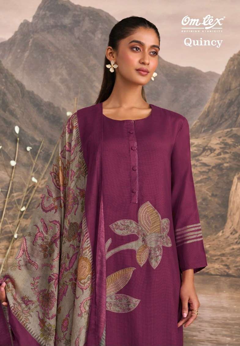 Omtex Quincy Muslin Silk Embroidery Collection