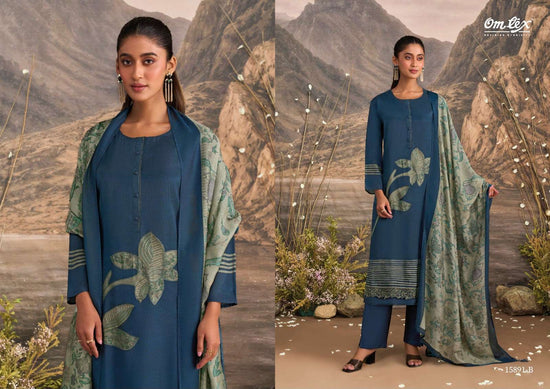 Omtex Quincy Muslin Silk Embroidery Collection