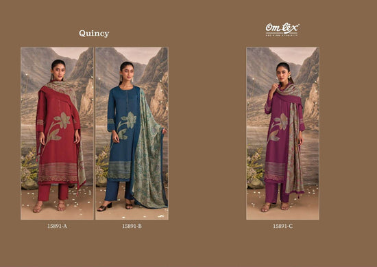 Omtex Quincy Muslin Silk Embroidery Collection