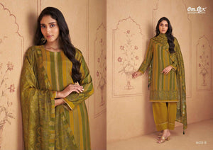 Omtex Renata Muslin Silk Digital Printed Dress Material