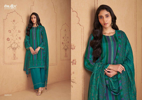 Omtex Renata Muslin Silk Digital Printed Dress Material