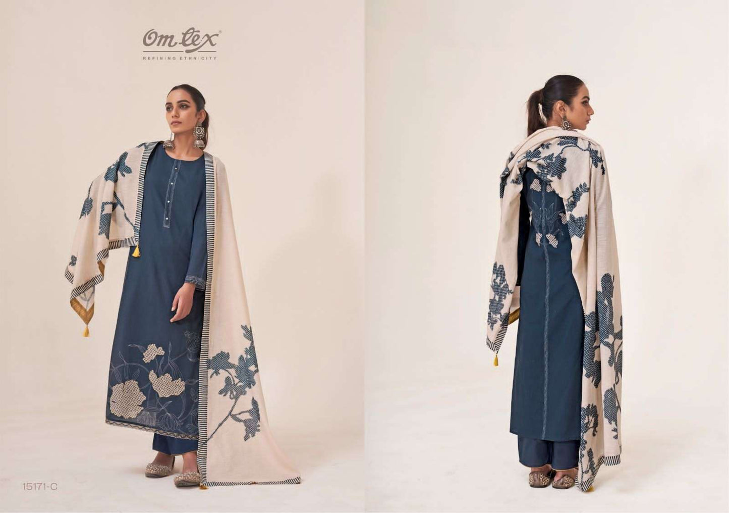 Omtex Sahitya Cotton Suit Wholesale Catalogue - Amrah Wholesale