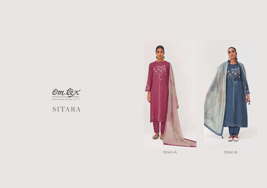 Omtex Sitara Dress Material - Amrah Wholesale