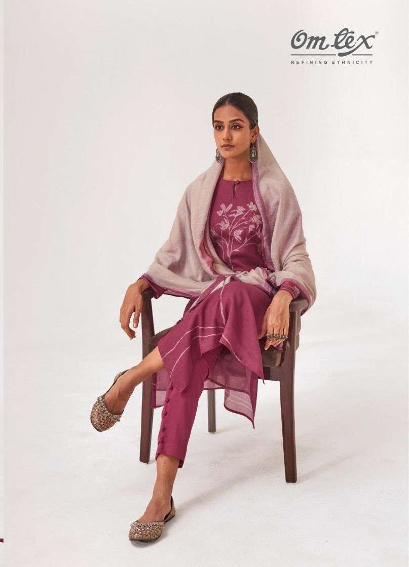 Omtex Sitara Dress Material - Amrah Wholesale