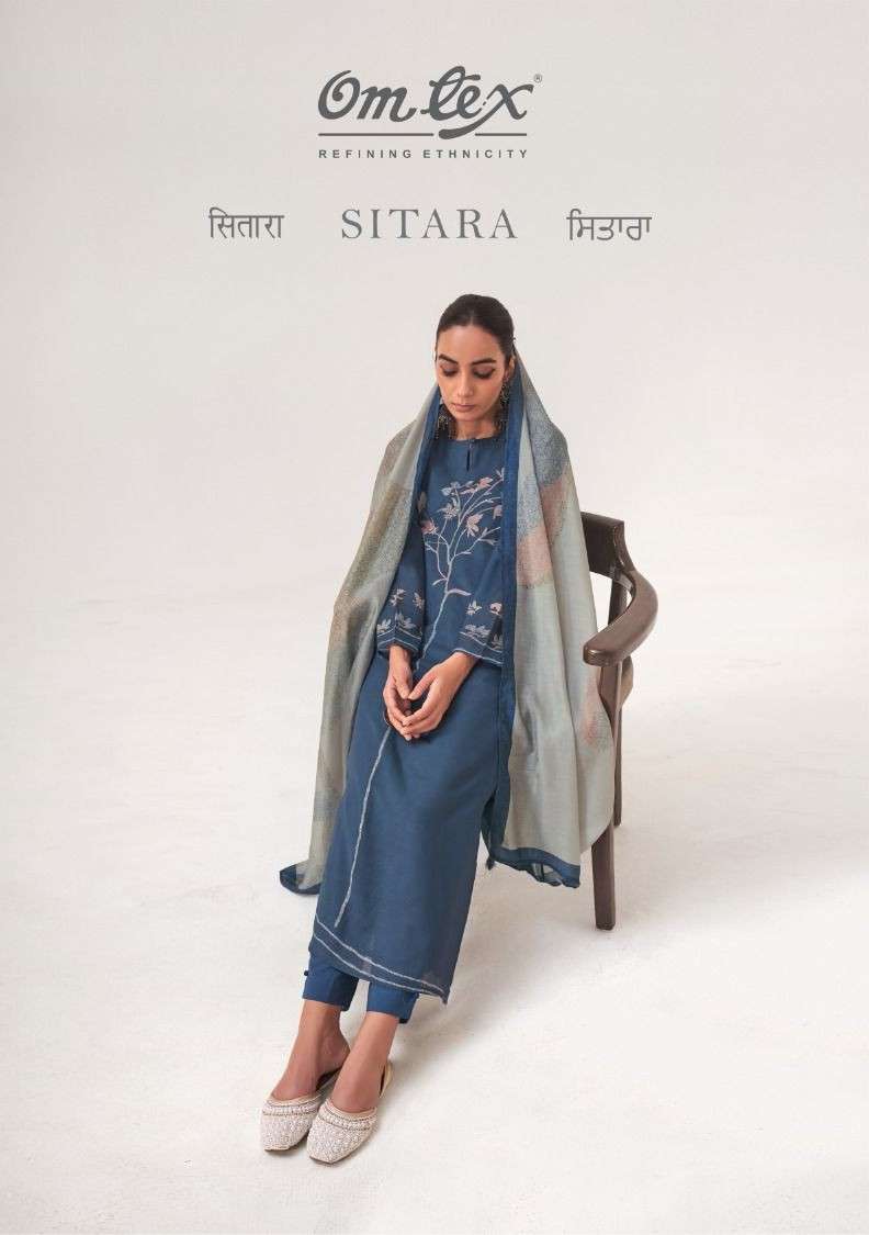 Omtex Sitara Dress Material - Amrah Wholesale