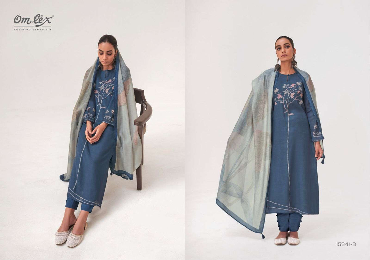 Omtex Sitara Dress Material - Amrah Wholesale