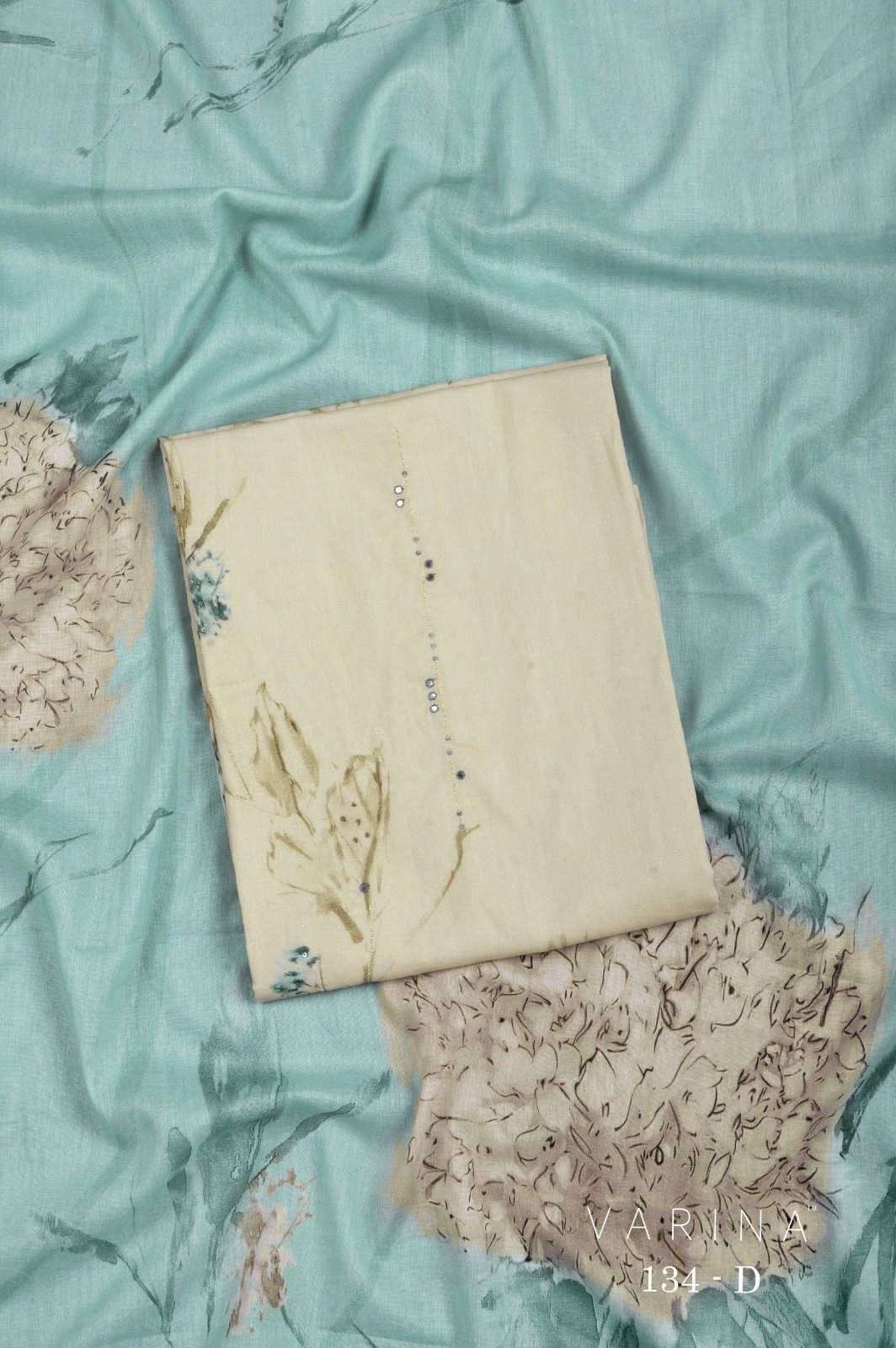 Omtex Varina D 134 Lawn Cotton Digital Print Dress Material - Amrah Wholesale
