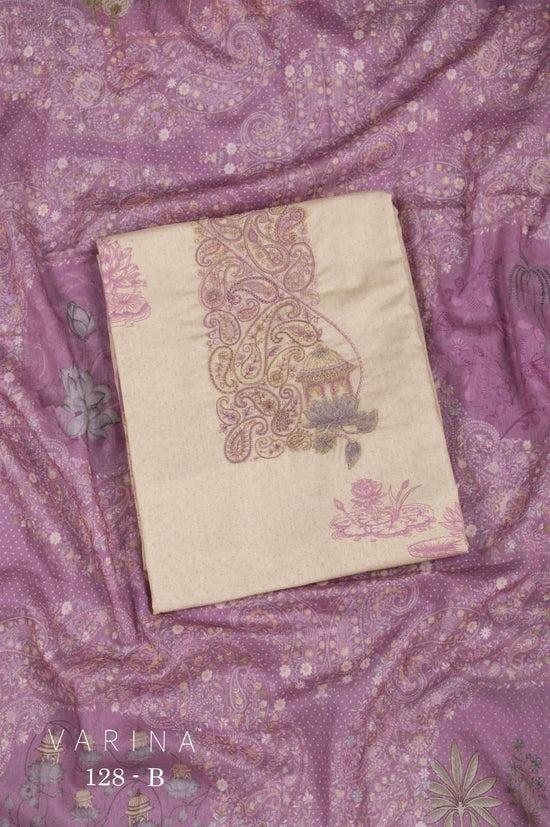 Omtex Varina D 128 Lawn Cotton Dress Material - Amrah Wholesale
