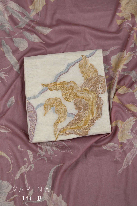 Omtex Varina D 144 Irish Jacquard Dress Material