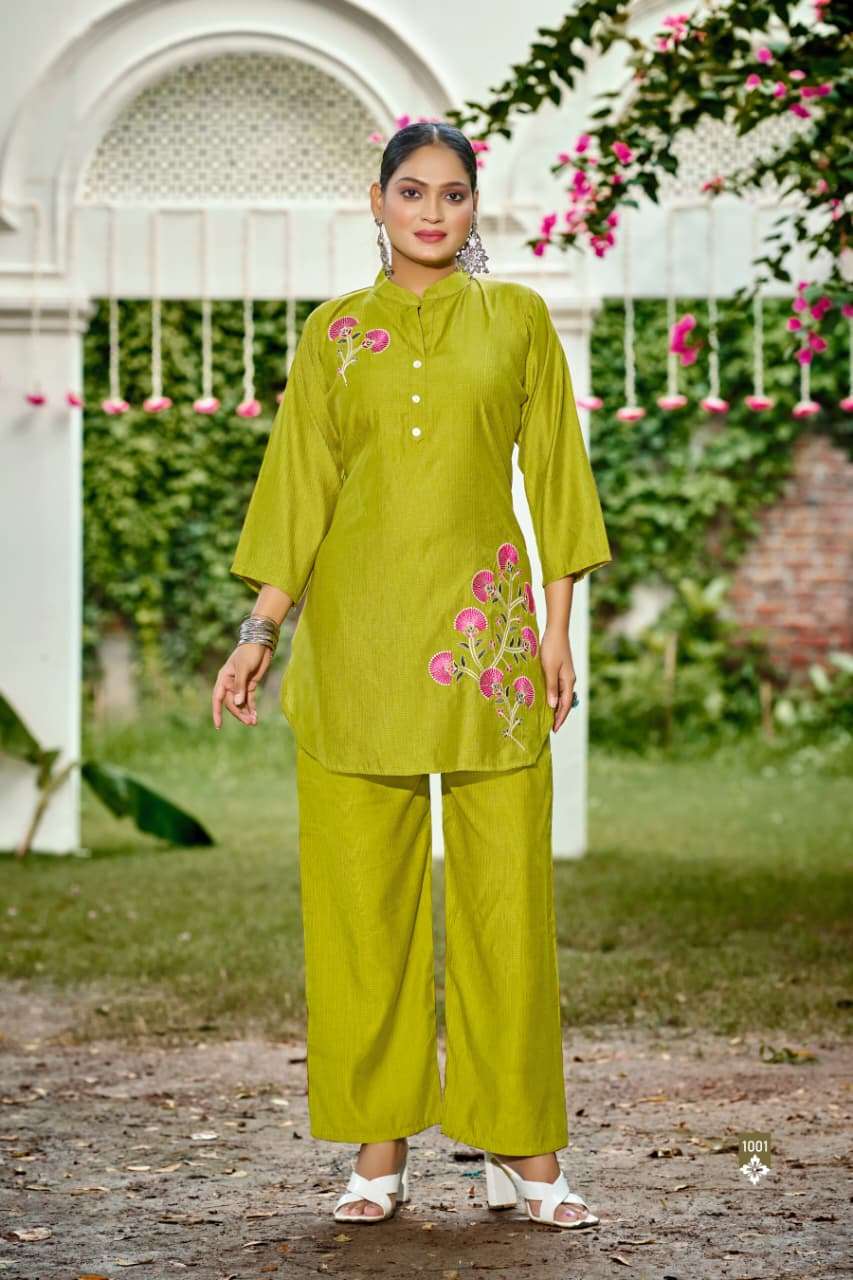 OSSM Glamour Vol - 02 Pure Silk Co - Ord Set - Amrah Wholesale