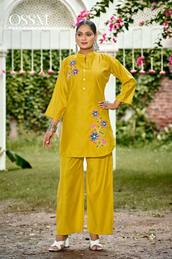 OSSM Glamour Vol - 02 Pure Silk Co - Ord Set - Amrah Wholesale