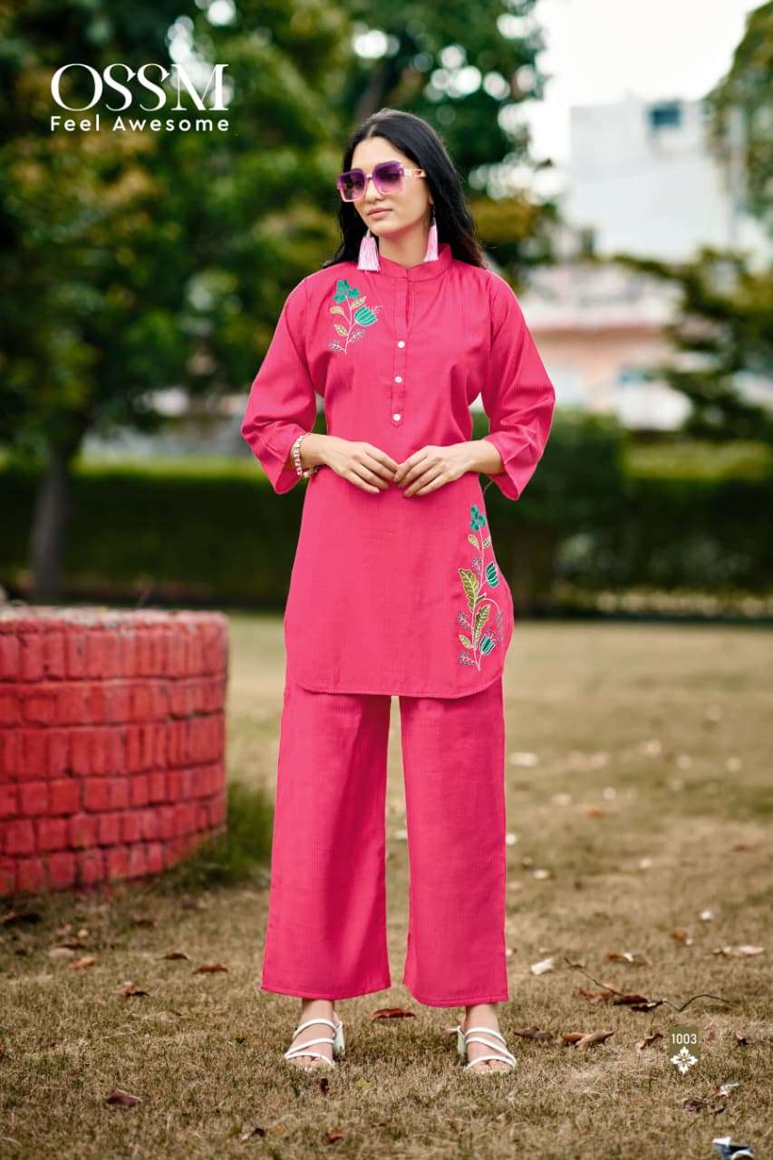 OSSM Glamour Vol - 02 Pure Silk Co - Ord Set - Amrah Wholesale