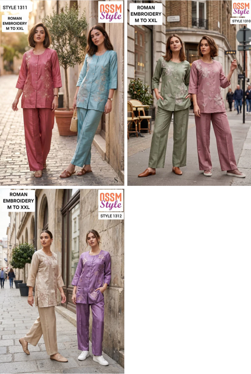 Ossm Style 1310 To 1312 Roman Co Ord Set