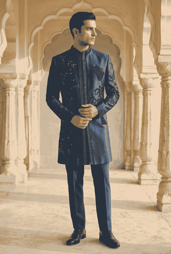 OUTLUK Wedding Vol-144 Armani Embroidered Kurta Set - Amrah Wholesale