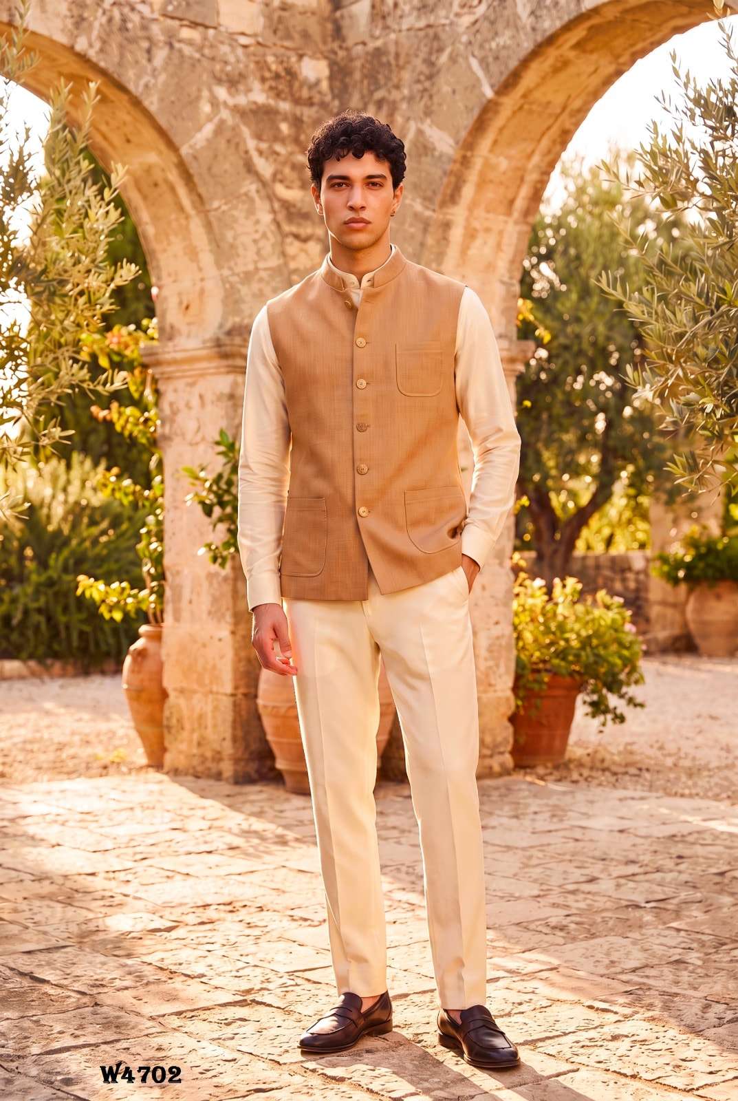 Outluk Wedding Vol-47 W-4701 To W-4707 Series Jute Premium Fabric Men Blazer - Amrah Wholesale