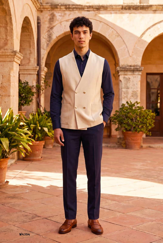 Outluk Wedding Vol-47 W-4701 To W-4707 Series Jute Premium Fabric Men Blazer - Amrah Wholesale