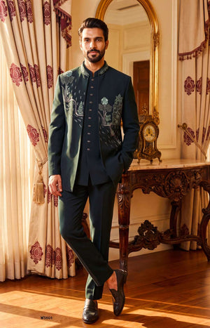 Outluk Wedding Vol-56 Lachaka Embroidered Men Suit