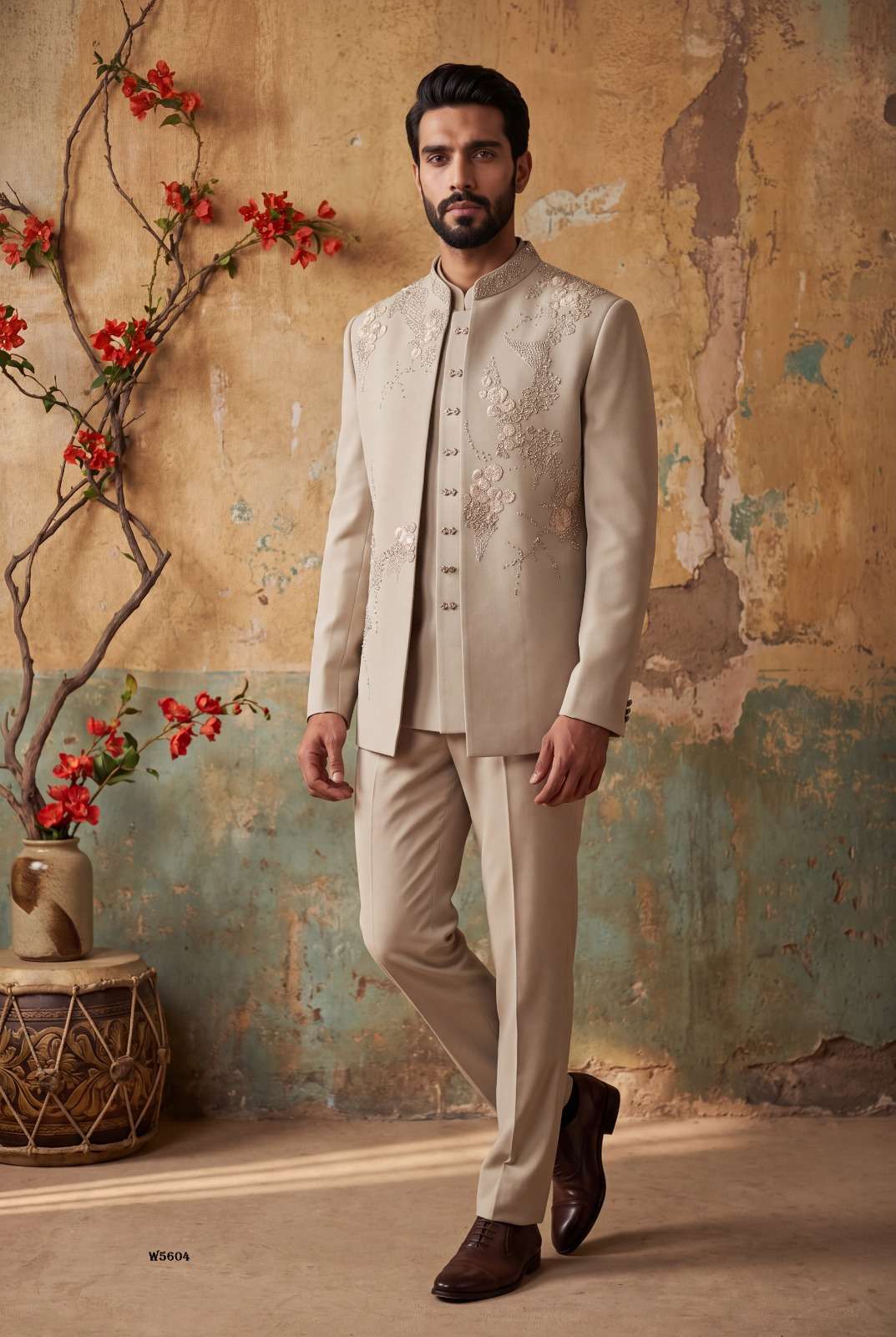 Outluk Wedding Vol-56 Lachaka Embroidered Men Suit