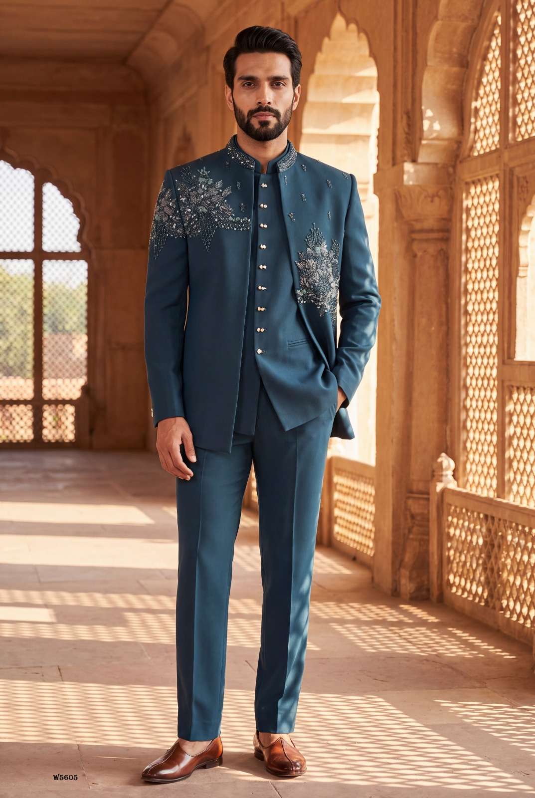 Outluk Wedding Vol-56 Lachaka Embroidered Men Suit
