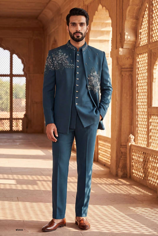 Outluk Wedding Vol-56 Lachaka Embroidered Men Suit