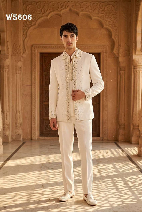 Outluk Wedding Vol-56 Lachaka Embroidered Men Suit