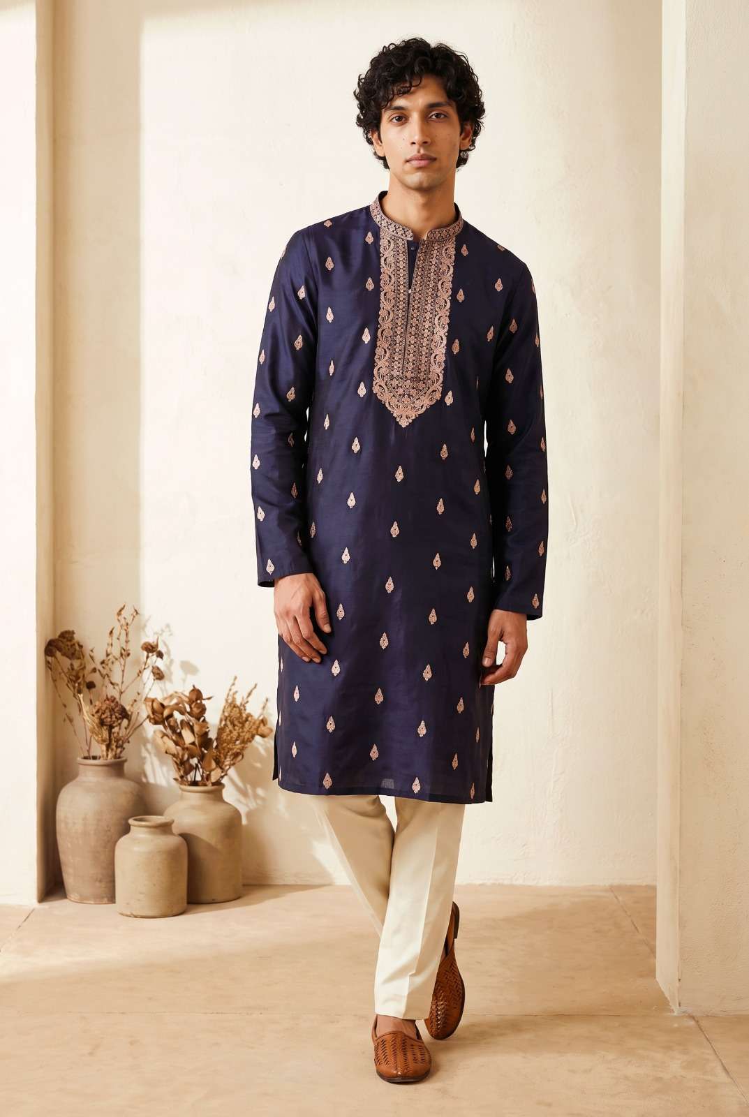 Outluk Wedding Vol-57 Silk Ready To Wear Men Kurta