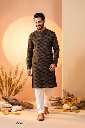 Outluk Wedding Vol-66 Lachaka Embroidered Mens Kurta Pajama
