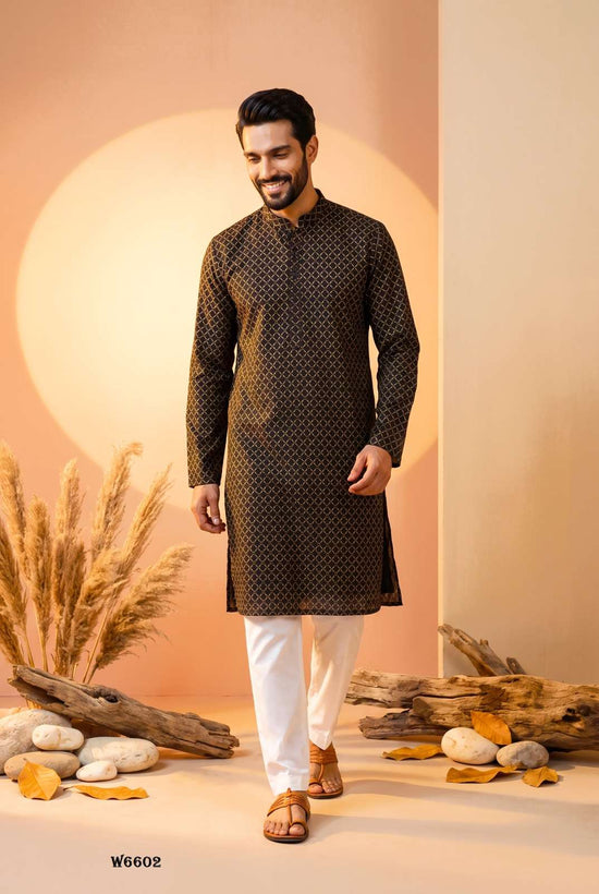 Outluk Wedding Vol-66 Lachaka Embroidered Mens Kurta Pajama