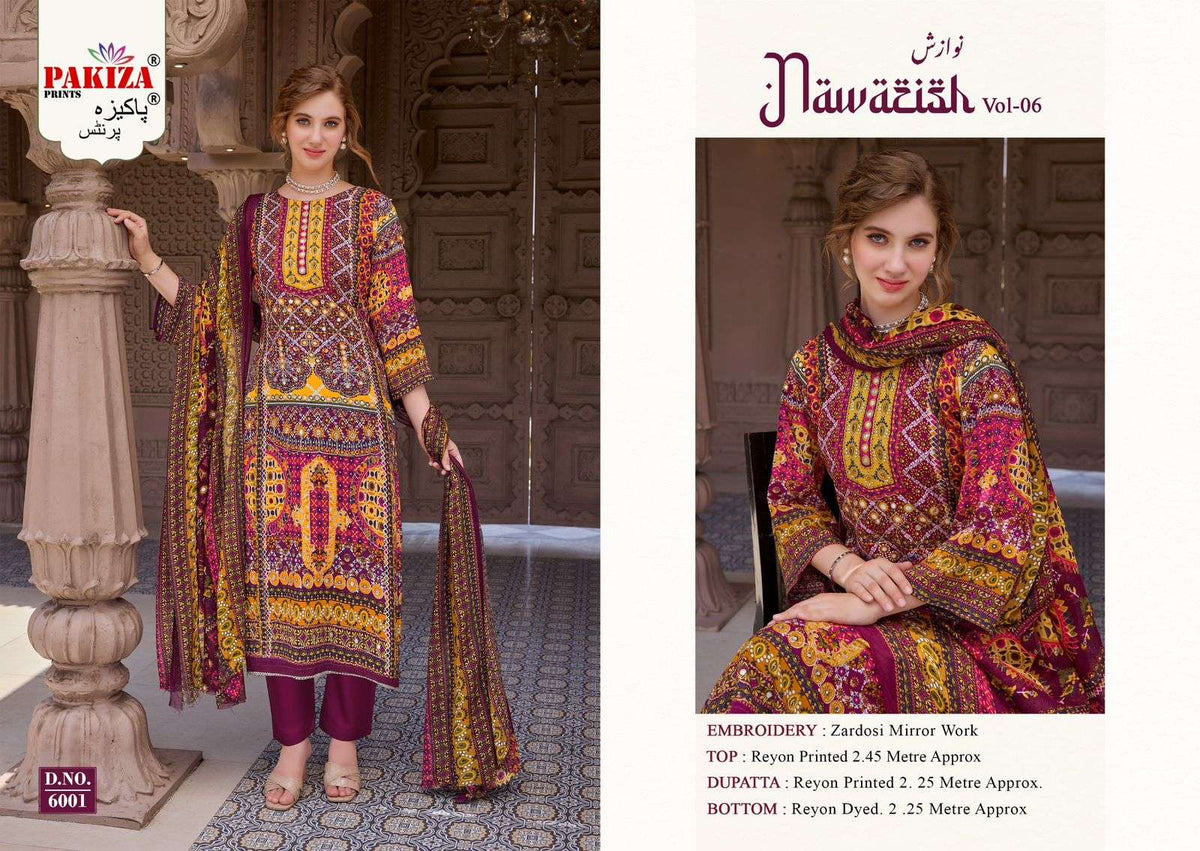 Pakiza Print Nawazish Vol-06