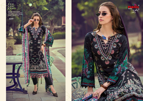 Pakiza Prints Farah Vol 22 Lawn Chikankari Unstitched Pakistani Suit