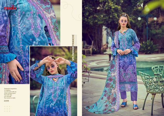 Pakiza Prints Farah Vol 22 Lawn Chikankari Unstitched Pakistani Suit