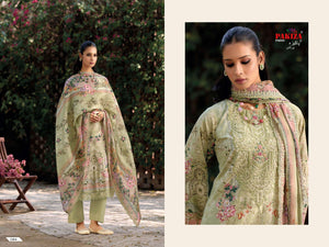 Pakiza Prints Hania Hiba Vol-34 01 To 010 Lawn Printed Dress Material