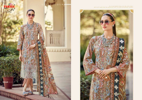 Pakiza Prints Haya Vol 30 Kashmiri Style Lawn Cotton Suit - Amrah Wholesale