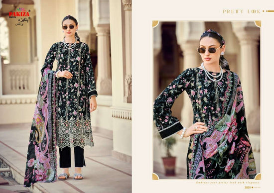 Pakiza Prints Haya Vol 30 Kashmiri Style Lawn Cotton Suit - Amrah Wholesale