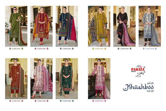Pakiza Prints Khushboo Vol-09