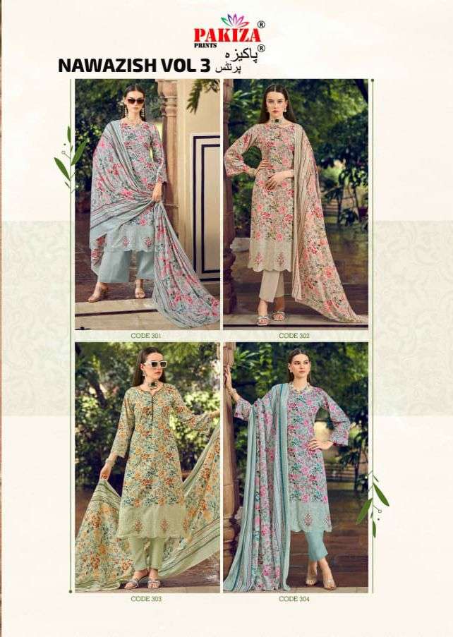 Pakiza Prints Nawazish Vol-03