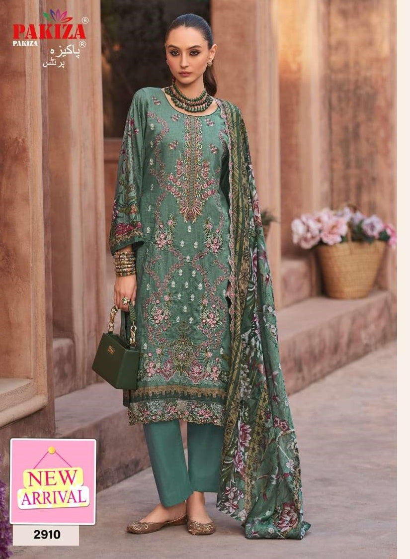 Pakiza Prints Rehmat Vol-29 Cotton Lawn Pakistani Suit